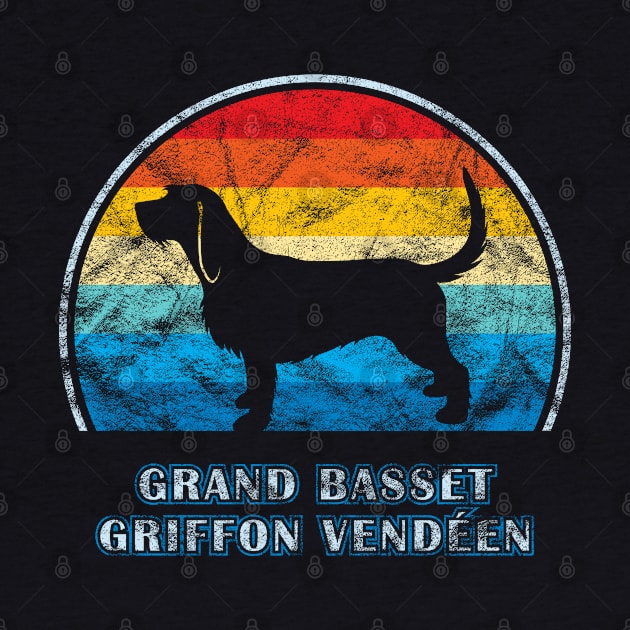 Grand Basset Griffon Vendeen Vintage Design Dog by millersye